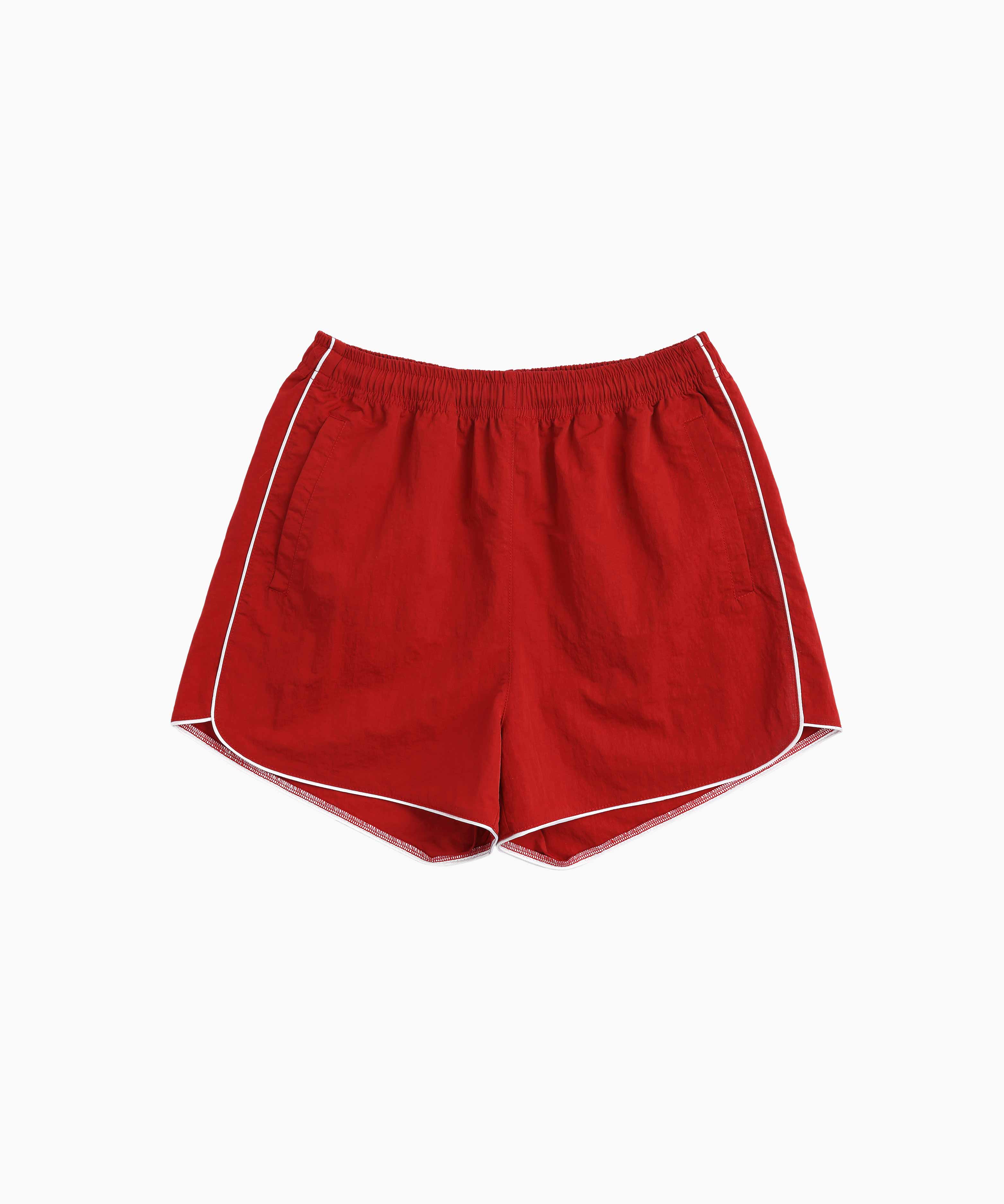 LINE POINT RUNNING PANTS RED